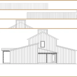 Package illustration representing four-side exterior design service